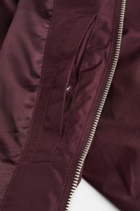 Chaqueta Bomber de Invierno Personalizada para Hombre, Premium, Transpirable, de Lana/Poliéster de Secado Rápido, Ropa de Calle de Moda, Pedidos OEM - Product Image 4