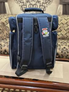 Sac à dos décontracté pliable pour équipe, personnalisable avec logo, pour le sport, l'école, en Cordura, fermeture éclair souple, vente en gros, usine SSB-0117 - Product Image 2