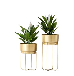 Soporte moderno de maceta de metal para exhibición de jardín y hogar para sala de estar y dormitorio-Indian Factory Direct - Product Image 3