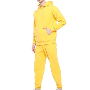 Survêtements personnalisés en gros avec logo vierge, tissu doux, fabrication de vêtements, ensemble jogging deux pièces, survêtement pour homme - Product Image 3