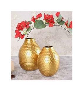 Arrangement <b>Copper</b> Color Metal Flower Pot Table Ware Party Event Flower <b>Vase</b> Medium Size Handmade Metal <b>Copper</b> Color Flower <b>Vase</b> - Product Image 4