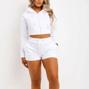 Nouveau Élégant Pas Cher Vente Chaude Crop Top Nouvelle Arrivée Meilleure Mode Femmes Crop Tops Hoodies Plus La Taille Respirant Crop Hoodies - Product Image 5