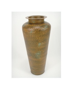 Decorative Metal <b>Copper</b> <b>Vase</b> with Hammered Texture - Product Image 1
