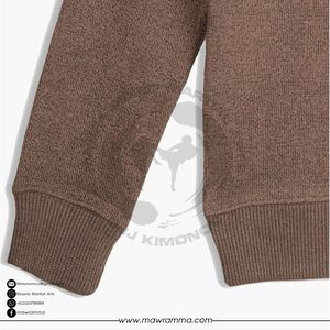 Sweat-shirt pour homme en laine 100% Mawra avec logo personnalisé OEM, broderie, vente en gros, haute qualité, streetwear d'hiver, prix d'usine, extérieur - Product Image 3