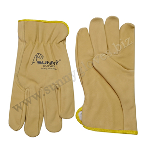 Custom Wholesale Premium Cowhide Leather <b>Driver</b> <b>Gloves</b> / New Style Hot Selling Slim Fitted Unisex Fashionable Driving <b>Gloves</b> - Product Image 3