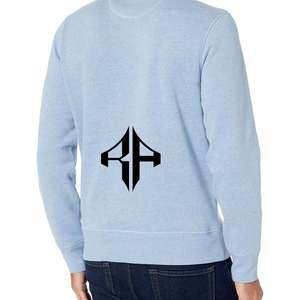 Top Design OEM Service Diseño personalizado Sudadera de hombre de alta calidad 100% algodón Patrón sólido de ATLANTIC - Product Image 6