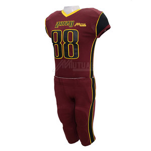 Venta caliente Uniforme de fútbol americano Diseño transpirable de manga corta-Hecho en Pakistán Opción al por mayor disponible - Product Image 1