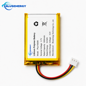 แบตเตอรี่ลิเธียมโพลิเมอร์ 105080 3.7V 5000mAh แบบชาร์จได้ พร้อม PCM สำหรับอุปกรณ์ทางการแพทย์ GPS และอุปกรณ์อัจฉริยะ - Product Image 1