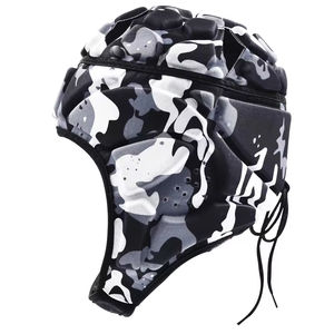 Protector de Cabeza Ajustable para Adultos y Jóvenes, Protector de Cabeza para Entrenamiento de Flag Football, Casco de Fútbol Americano Acolchado de Carcasa Blanda - Product Image 5
