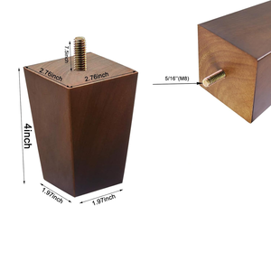 Modern Wooden <b>Furniture</b> Legs Replacement for Chair Sofa Cabinet School Kitchen Solid Wood <b>Feet</b> Industrial <b>Furniture</b> Legs - Product Image 2