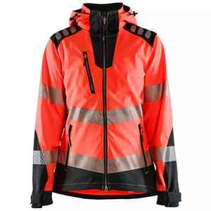 Veste de sécurité de travail haute visibilité pour homme Polyester durable et respirant coupe-vent bicolore haute visibilité réfléchissante chantier de construction - Product Image 1