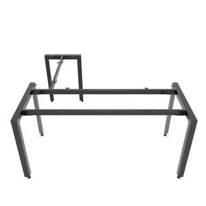 L-shaped Steel <b>Table</b> Legs 160x140cm Trian Concept HCTA016 Industrial Design Home <b>Office</b>/Hotel/Apartment Use - Product Image 1