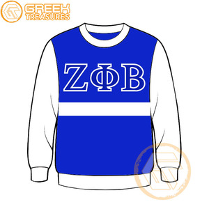 Venta al por mayor por encargo último diseño Zeta Phi Beta mujeres sudadera Sorority ropa algodón polar transpirable más fina camisa de mujer - Product Image 3