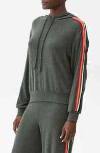 Sudadera Corta Personalizada para Mujer, Sudadera Deportiva de Manga Larga, Ropa Deportiva Informal para Gimnasio, Sudadera Moderna - Product Image 4