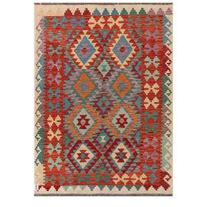 Maimana Afghanistan Kilim Rug 201 X 144 cm <b>Home</b> <b>Textile</b> - Product Image 1