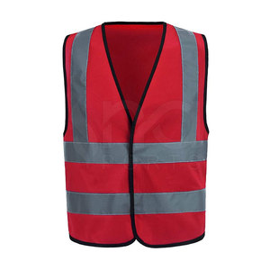 ผู้ผลิตปากีสถานต่ําขั้นต่ําระบายอากาศเสื้อกั๊กมองเห็นสูงคุณภาพดีขายร้อนสไตล์ใหม่เสื้อกั๊กมองเห็นสูง - Product Image 1