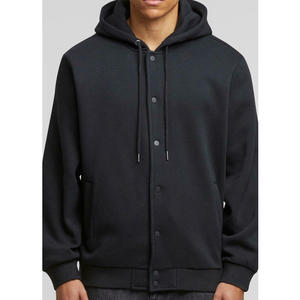 Premium Winter Streetwear Durable Breathable Modern Fit Zipperbuttoned <b>Hoodie</b> For Men Wholesale <b>Soft</b> Warm Modern Fit Men <b>Hoodie</b> - Product Image 6