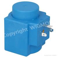 Bobine solénoïde Danfoss, BY024CS, DIN Spade, Tension d'alimentation [V] AC : 24, Multi Pack, 018F7655