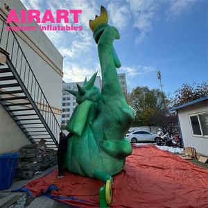 Décoration de <span class=keywords><strong>ballon</strong></span> <span class=keywords><strong>gonflable</strong></span> carré Statue de la Liberté, <span class=keywords><strong>sculpture</strong></span> de dame <span class=keywords><strong>gonflable</strong></span> personnalisée en usine pour accessoire de location publicitaire - Product Image 2