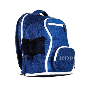Sac à dos pour femmes avec étiquette personnalisée brillante et scintillante, sac à dos de cheerleading brillant pour les jeunes, léger, durable, sac à dos de sport - Product Image 5