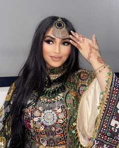 ใหม่ชุดเจ้าสาว kuchi ชุดคู่แต่งงานแบบดั้งเดิมชนเผ่าโบฮีเมียนชุดบันจาราคุณภาพสูง - Product Image 4