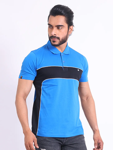 Camiseta de media manga con cuello de polo y estampado mercerizado Premium de moda moderna, ropa informal cómoda de algodón 100%, ajuste Regular - Product Image 2