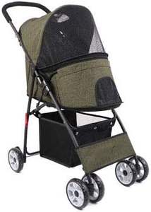 TH-PSP-276 Factory New Design Strong frame Standard <b>Pet</b> Stroller Comfort Medium <b>Pet</b> Cart <b>Carrier</b> - Product Image 3