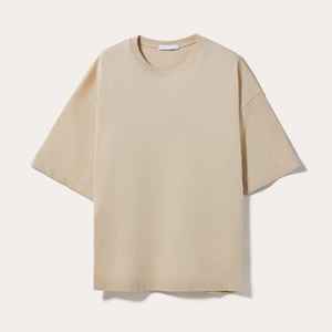 Camiseta de mujer de algodón sólido de gran tamaño | tejido suave transpirable diseño cómodo ideal para la moda diaria - Product Image 1