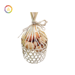 Cesta de bambú tejida resistente para almacenamiento, ligera y duradera, práctica y asequible para organizar artículos alrededor de su hogar - Product Image 2