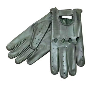 Comfortable Men Leather <b>Gloves</b> Winter <b>Warm</b> Soft Outdoor Casual Stylish Protective Hand Accessories Trendy Design - Product Image 2