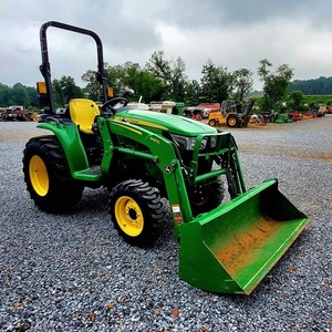 Johhn Deere 40 Hp Compact Farm Tractor With Front Bucket Gear Drive 4Wd Wheel Tractor Green Multifunctional - Product Image 1
