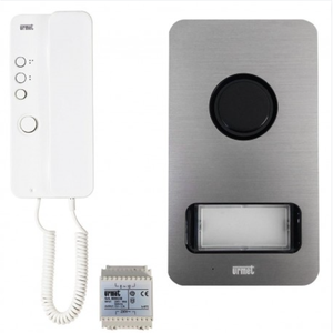 Urmet Kit casa intelligente sistema di interfono a 4 unità con caratteristiche monofamiliari/bifamiliari neutre 1122/601 modello - Product Image 1