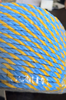 Corde tressée en polypropylène haute résistance, 2 couleurs, 3 brins, 6 mm, 400 mètres, torsadée PP Telstra pour l'Australie, Parramatta