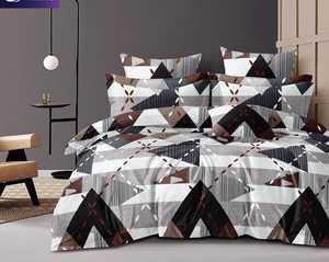 Stylish Quality Cotton Bedsheet Set Solid Floral Print Classic Style <b>Comfortable</b> and Great for Gifting 3 PCS - Product Image 4