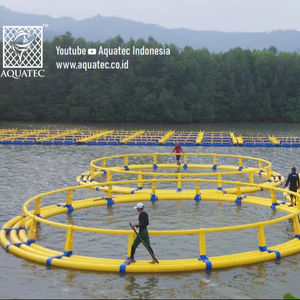 Cage Ronde en HDPE Diamètre 10 à 50 m pour l'Élevage des Poissons, Durée de Vie Supérieure à 20 Ans avec Entretien Régulier - Product Image 1