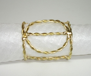 Hot Sale Antique Gold Napkin <b>Ring</b> Silver Wire Napkin <b>Ring</b> for Festivals Bronze Vintage Style Look Metal <b>Cheap</b> Napkin <b>Ring</b> Holder - Product Image 5
