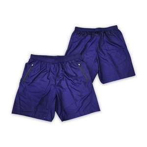 Pantalones cortos para correr de malla transpirable para deportes de calle para hombre, cintura elástica, cintura media, tejido de punto de talla grande, venta al por mayor - Product Image 2