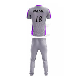 Vêtements de sport d'équipe à logo personnalisé, best-seller, design tendance, uniforme de cricket, différentes couleurs, matière polyester - Product Image 3