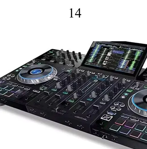 NEW PRIME4XUS Prime 4 4-deck Standalone DJ Controller System with 10" Touchscreen REady to Ship