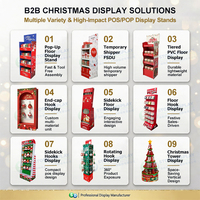 Exhibidores de Cartón Personalizados para Regalos de Navidad, Soluciones FSDU y POS para Puntos de Venta, para una Merchandising de Alto Impacto