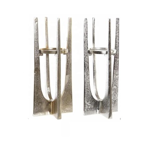 Nuevos candelabros antiguos modernos de aluminio fundido, portavelas modernista de aluminio sólido, portavelas de decoración para el hogar - Product Image 1