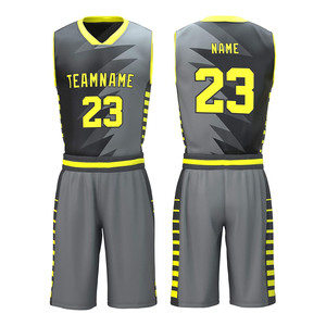 Haute Qualité Durable 100% Polyester Basketball Sportswear Personnalisé Sublimé Respirant Maillots Top Uniforme Fournisseur Rapide - Product Image 1