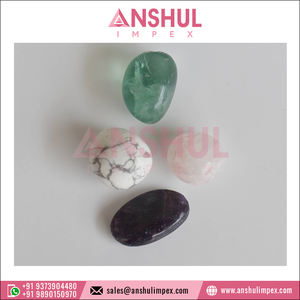 Kit de Cristales de Buena Calidad para Promover la Tranquilidad Emocional, Intención CALM, para Sanación y Meditación, de Exportador Indio - Product Image 4