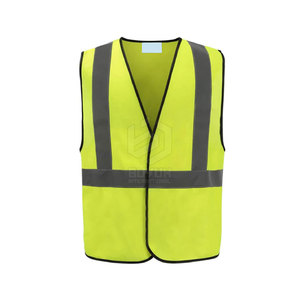 Gilet de sécurité haute visibilité sur mesure, respirant, imperméable, en coton de haute qualité, avec logo personnalisé et marque privée pour la vente en ligne - Product Image 2
