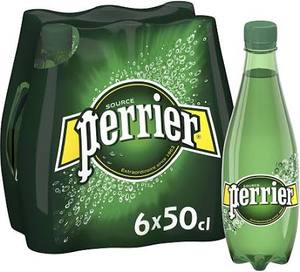 Perrier Agua Mineral Natural Espumosa Botella de Vidrio 11 oz Agua Potable Premium - Product Image 3