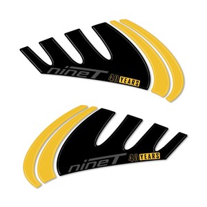 Adesivi 3D Personalizzati per Protezione Laterale Serbatoio Moto BMW R NineT - Product Image 2