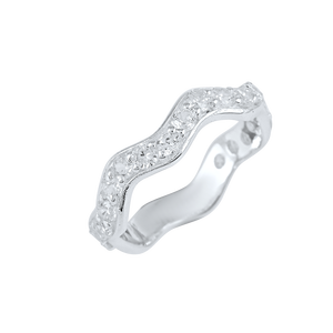 Nouvel An Arrivées Top Vente Micro Pavé 925 Bague En Argent Sterling Cristal Quartz Gemme Fine Jewelry Pour Hommes Femmes Bande - Product Image 6