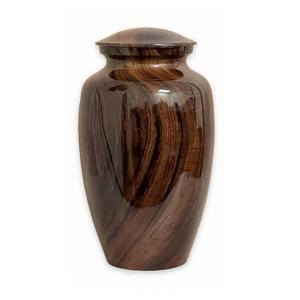 Urnes de crémation de cendres humaines faites à la main urnes en métal de finition antique pour les fournitures funéraires urnes en métal au prix de gros - Product Image 2