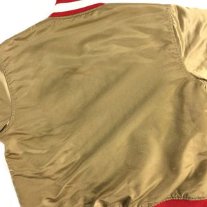 Veste de sports d'équipe personnalisée Vestes universitaires en satin de baseball pour hommes Vestes universitaires en satin imperméables personnalisées pour hommes - Product Image 5