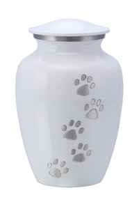 Aluminium Metal Urns for Adult Ashes Adult Burial Urns Standard Cremation Urns Memorial Container for Burial Metal <b>Keepsake</b> - Product Image 6